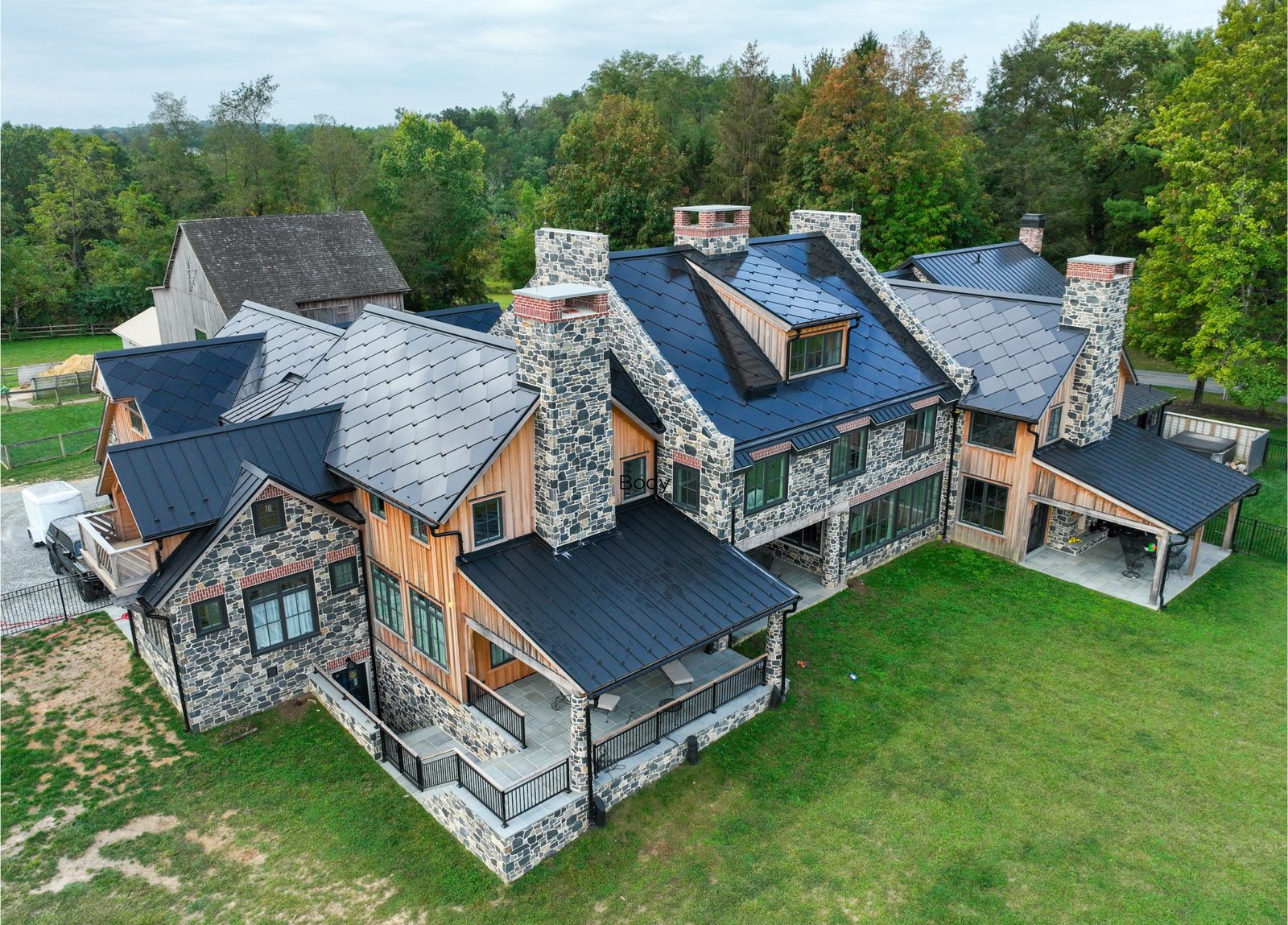Completed solar installation on a Westchester residence