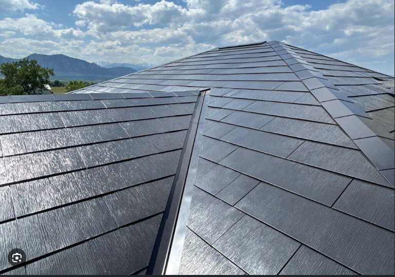 Tesla Solar Roof tile detail